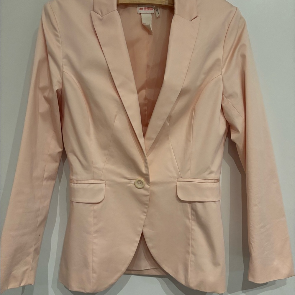 Women's Blazer in Light Pink